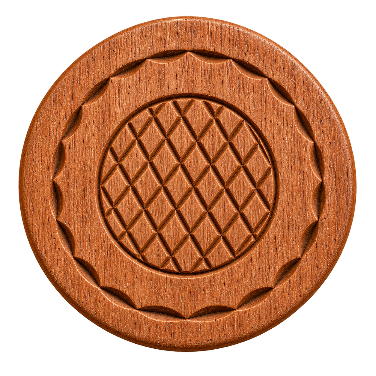 Famirie carved wooden family symbol